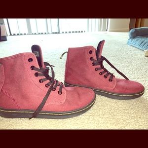 Dr Martens canvas booties
